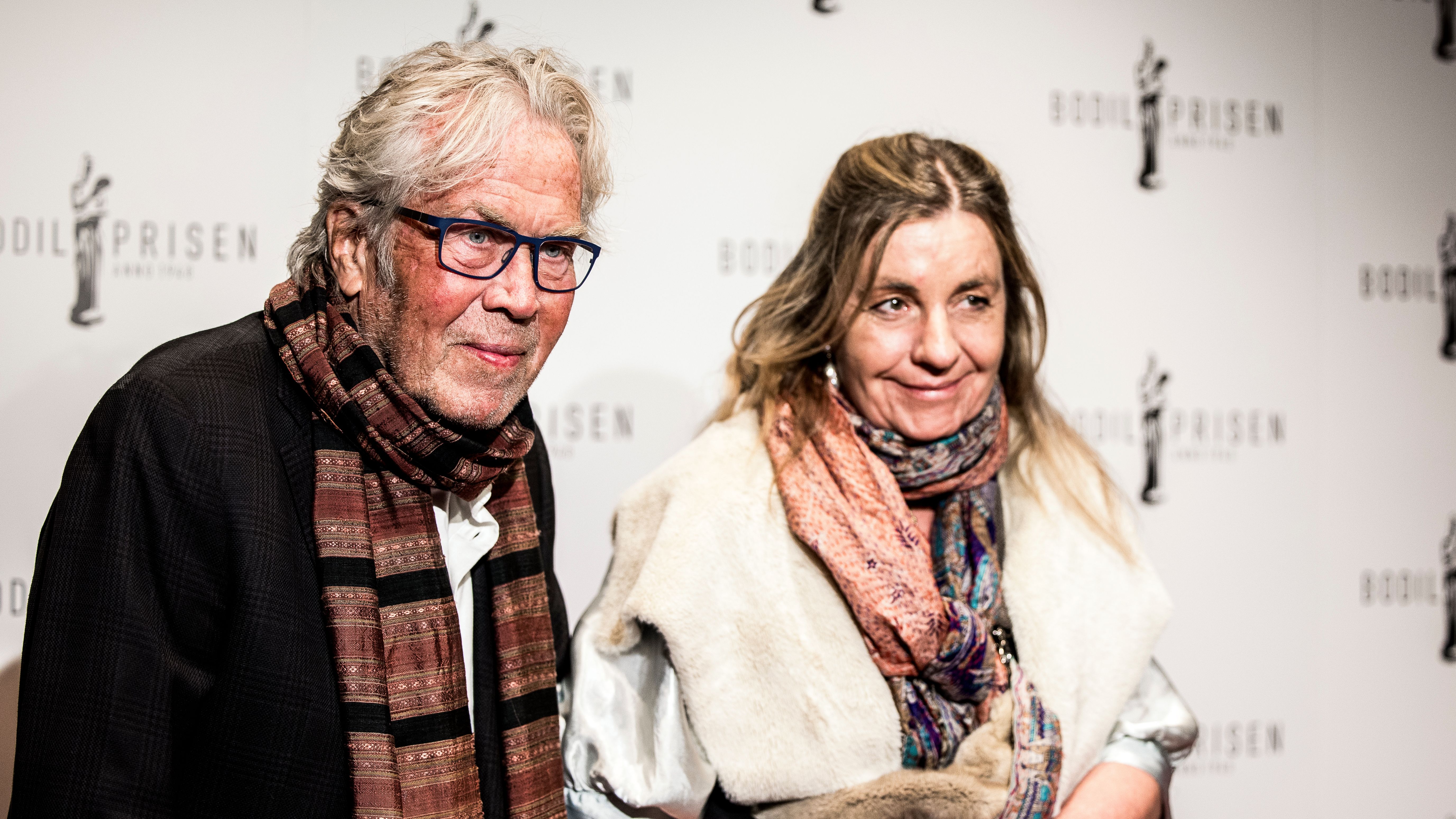 Jørgen Leth og sygeplejerske Iben Friis Møller