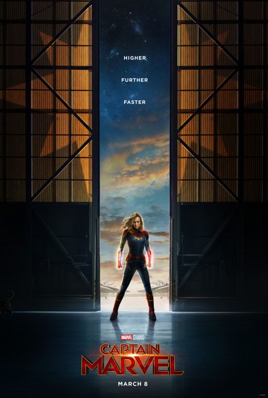 Plakat til Captain Marvel
