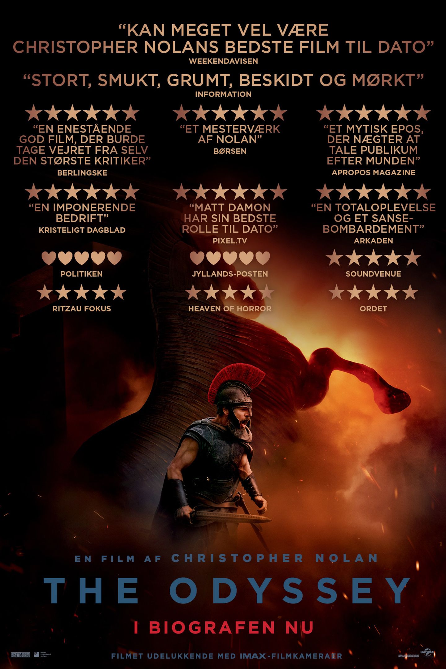 Plakat til 'The Odyssey'
