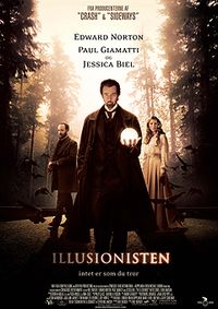 Plakat for 'Illusionisten'
