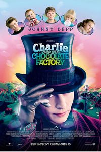 Plakat for 'Charlie og Chokoladefabrikken (2005)'