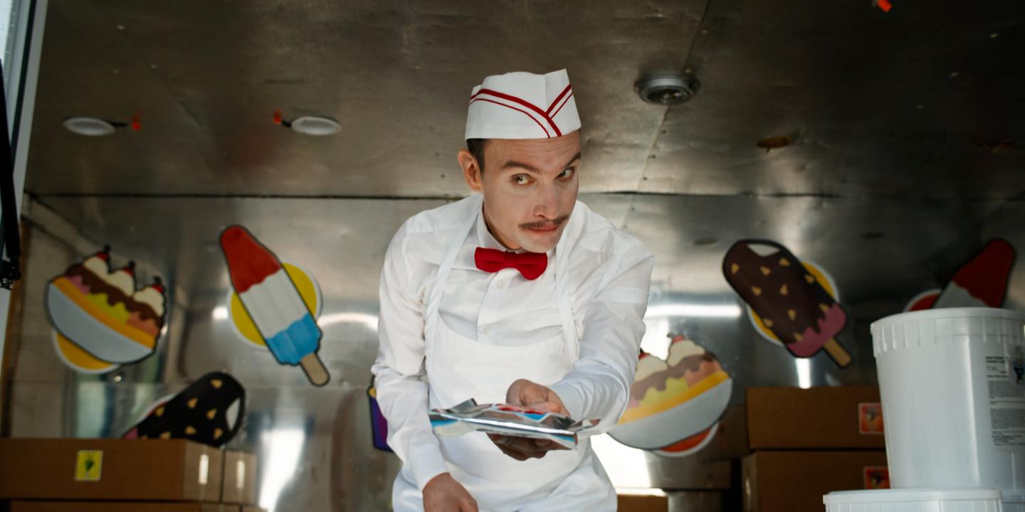 Billede fra 'Ice Cream Man'