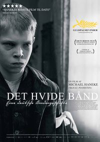 Plakat for 'Det hvide bånd'