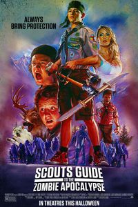 Plakat for 'Scout's Guide to the Zombie Apocalypse'