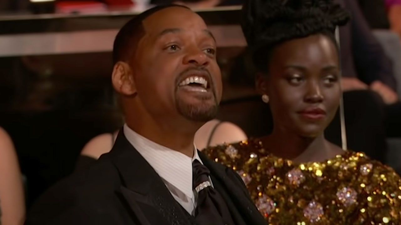 Will Smith Oscars 2022 A.M.P.A.S. (screenshot)