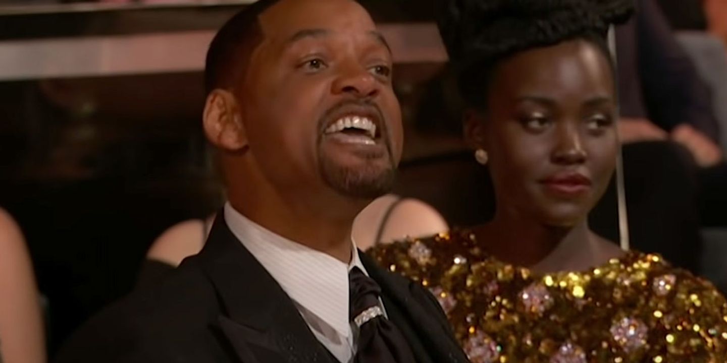 Will Smith Oscars 2022 A.M.P.A.S. (screenshot)