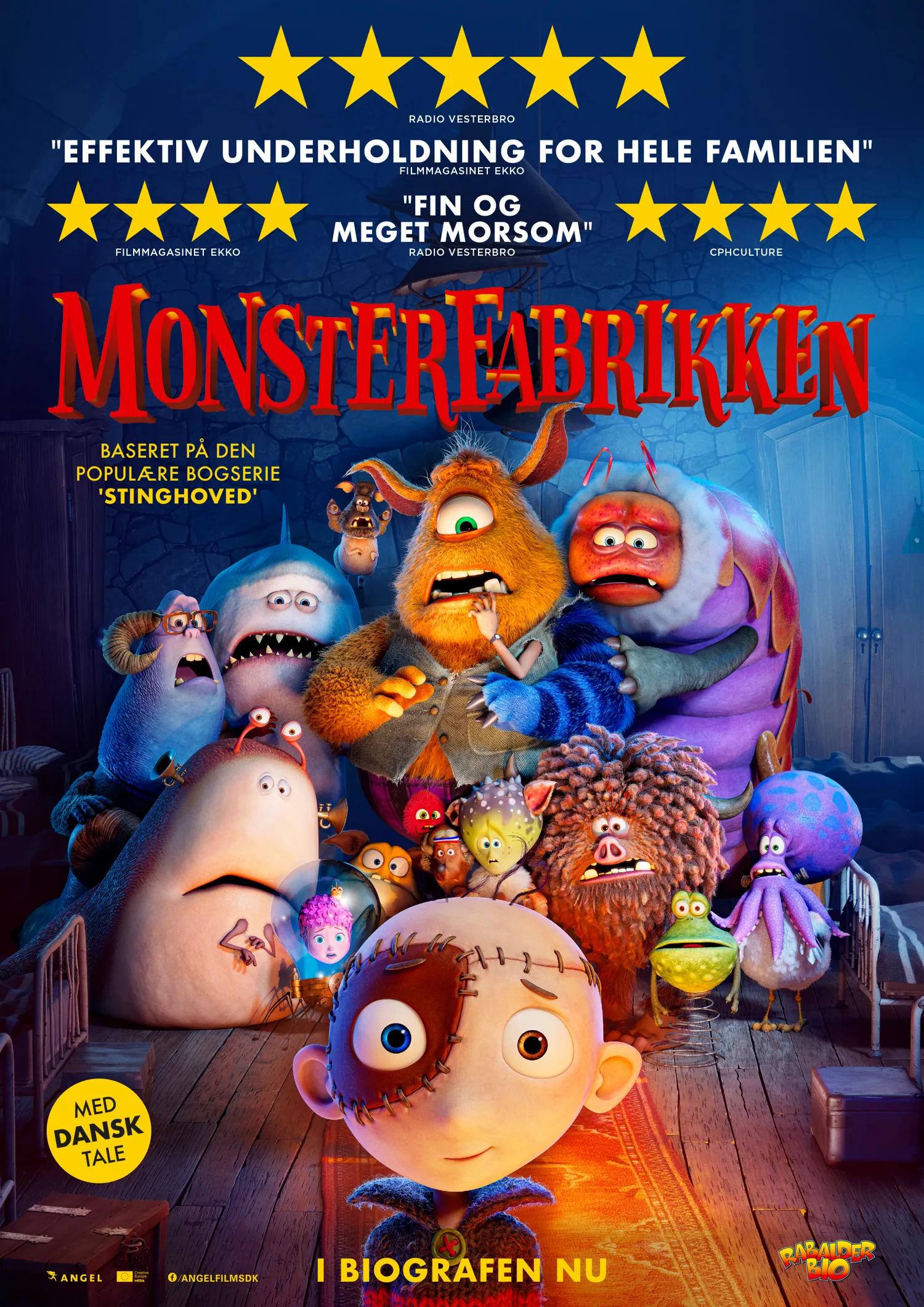 Plakat til 'Monsterfabrikken'