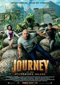 Plakat for 'Journey to the Mysterious Island'