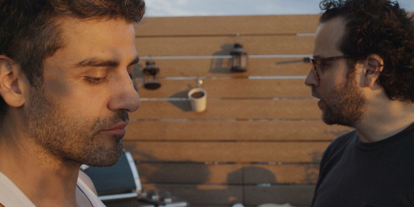 Oscar Isaac og sceneinstruktør Sam Gold