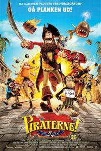 Plakat for 'Piraterne!'
