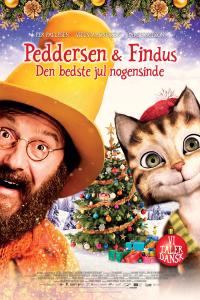 Plakat for 'Peddersen og Findus: Den bedste jul nogensinde'