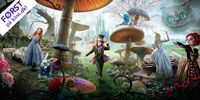 Plakat for 'Alice i Eventyrland - org. tale'