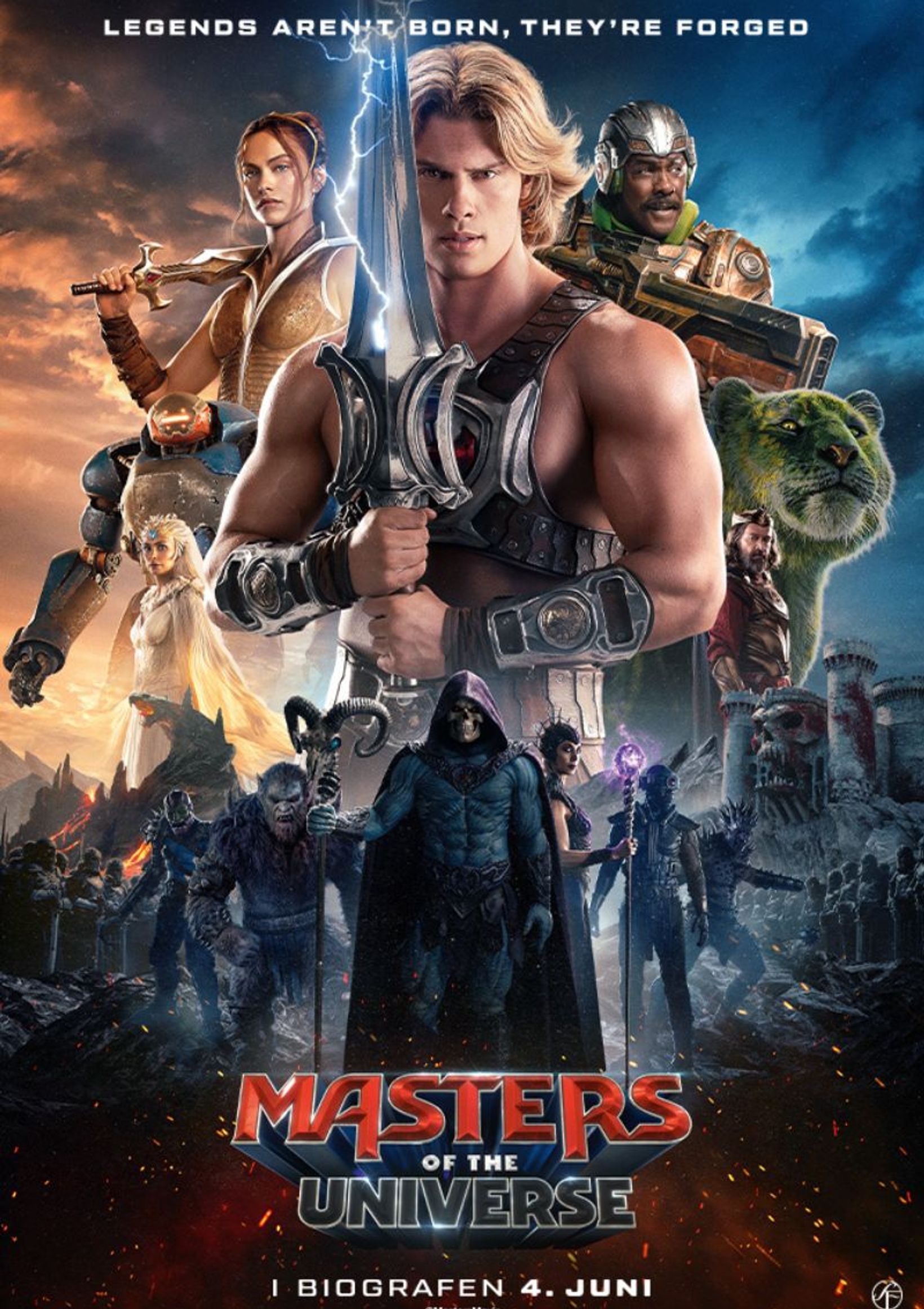 Plakat til 'Masters of the Universe'
