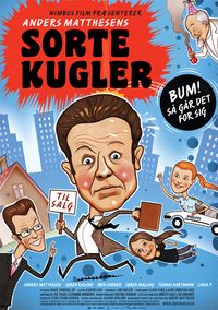 Plakat for 'Sorte kugler'