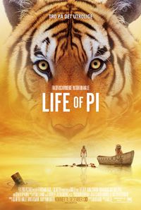 Plakat for 'Life of Pi'