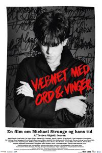 Plakat for 'Væbnet med ord & vinger'