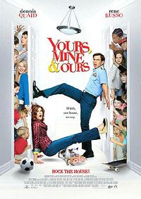 Plakat for 'Yours, Mine and Ours'