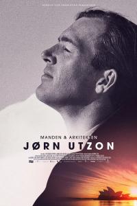 Plakat for 'Jørn Utzon: Manden & arkitekten '