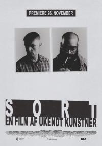 Plakat for 'Sort - en film af Ukendt Kunstner'