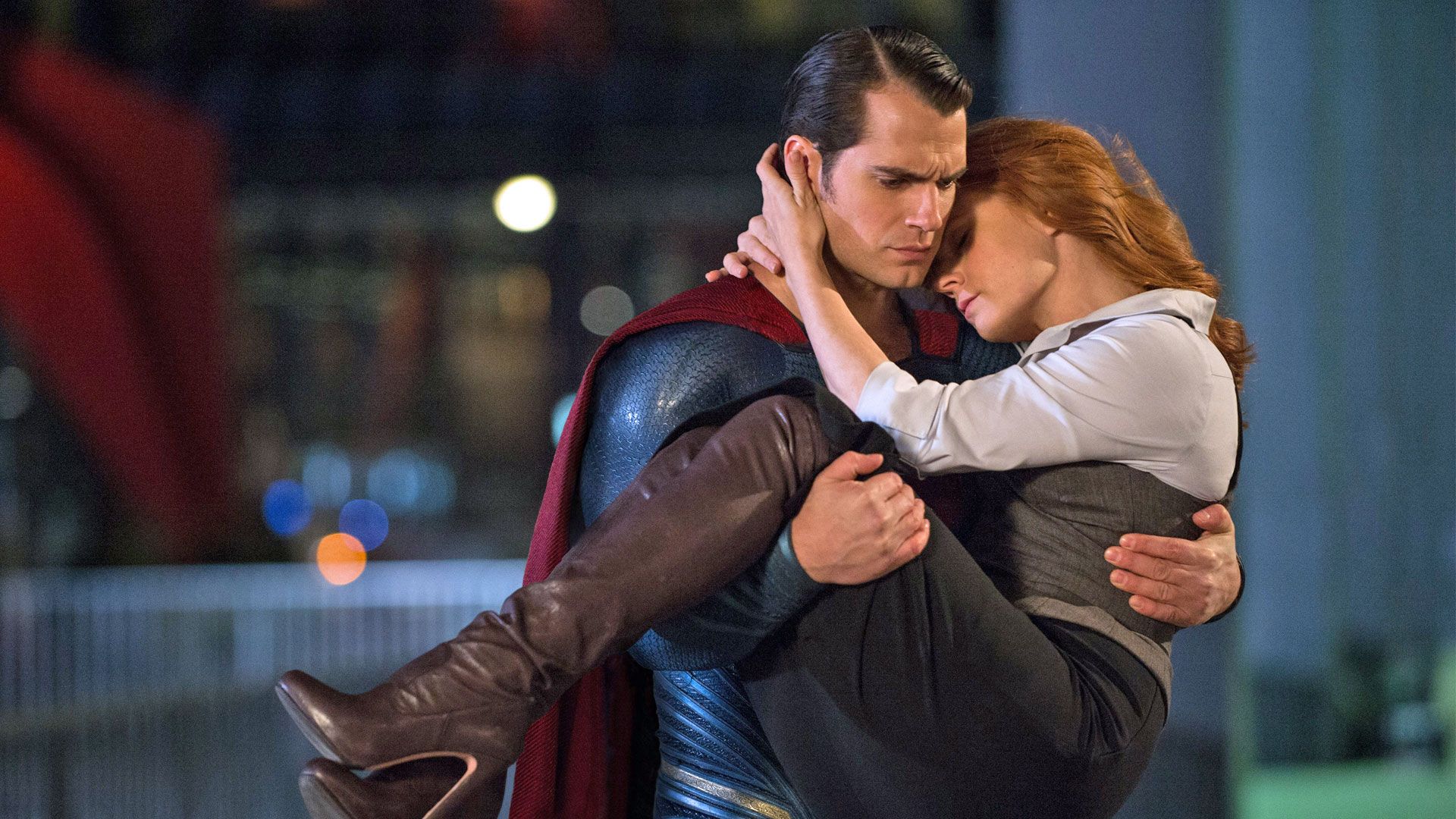 Henry Cavill og Lois Lane i 'Man of Steel'