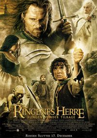 Plakat for 'Ringenes Herre: Kongen vender tilbage (extended edition)'