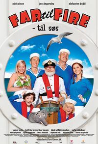 Plakat for 'Far til fire - til søs'