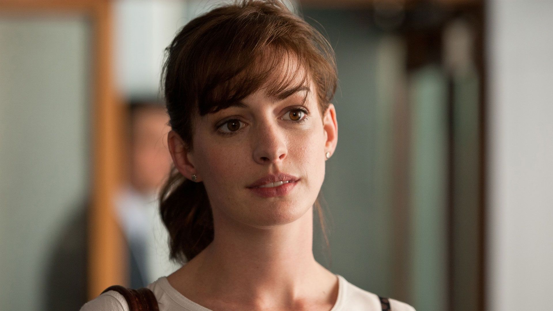 Anne Hathaway i 'Samme dag næste år'