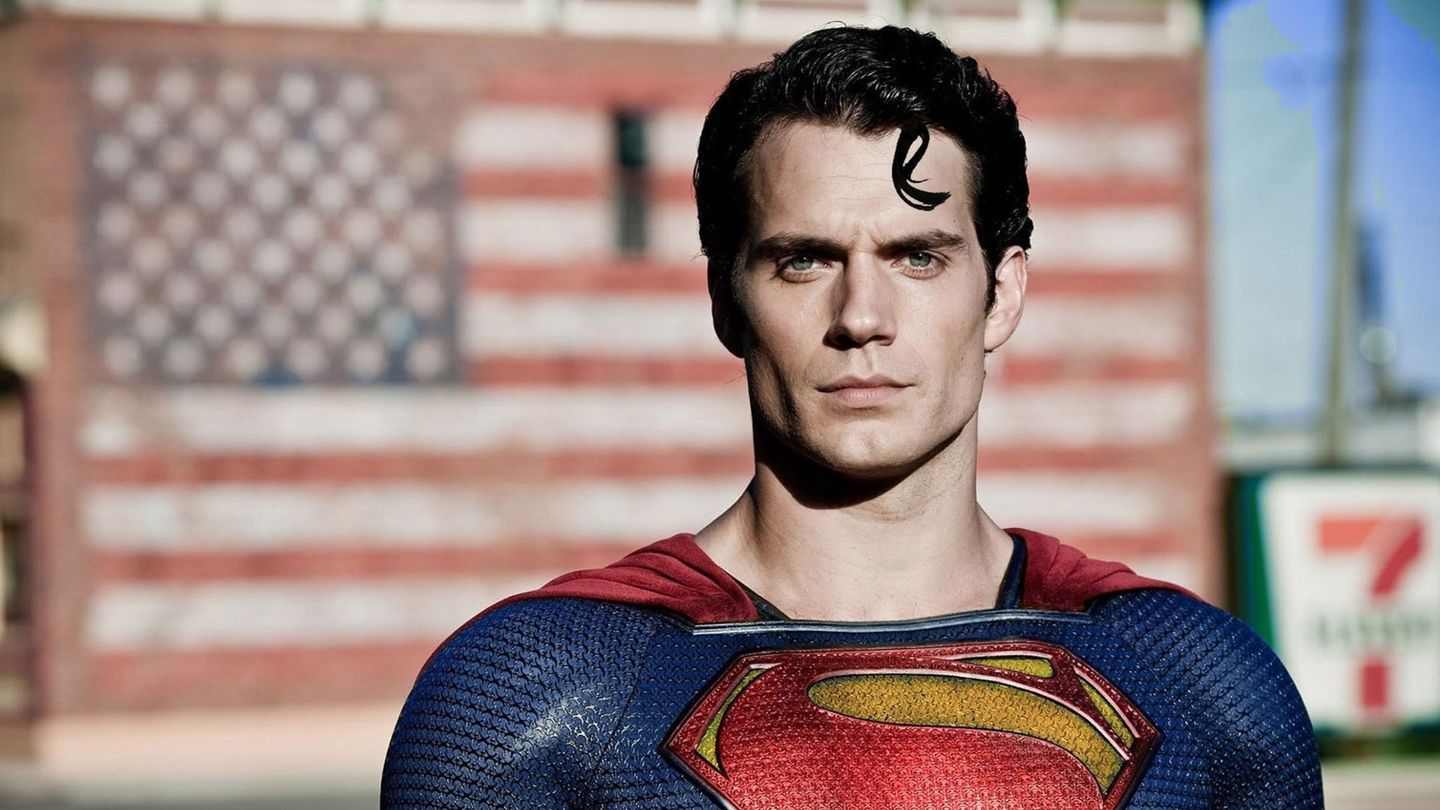 Henry Cavill i 'Man of Steel'