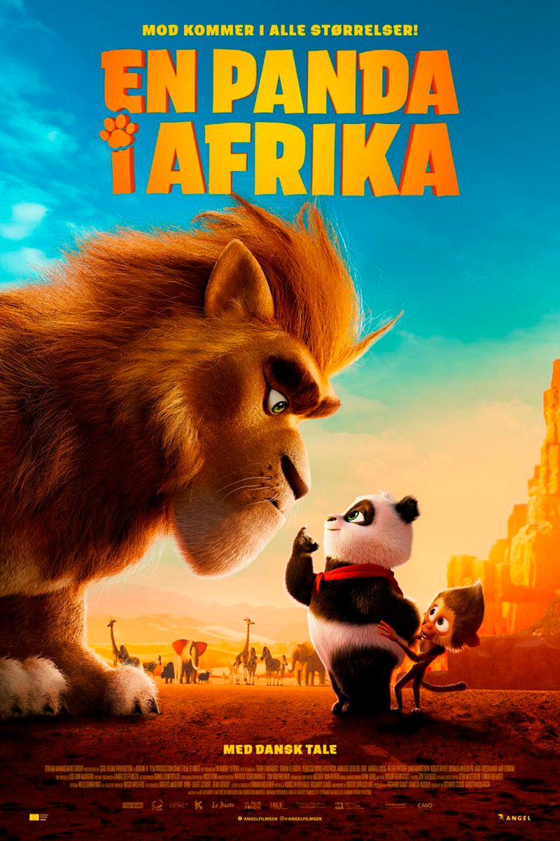 En panda i Afrika