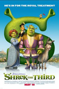 Plakat for 'Shrek the Third'