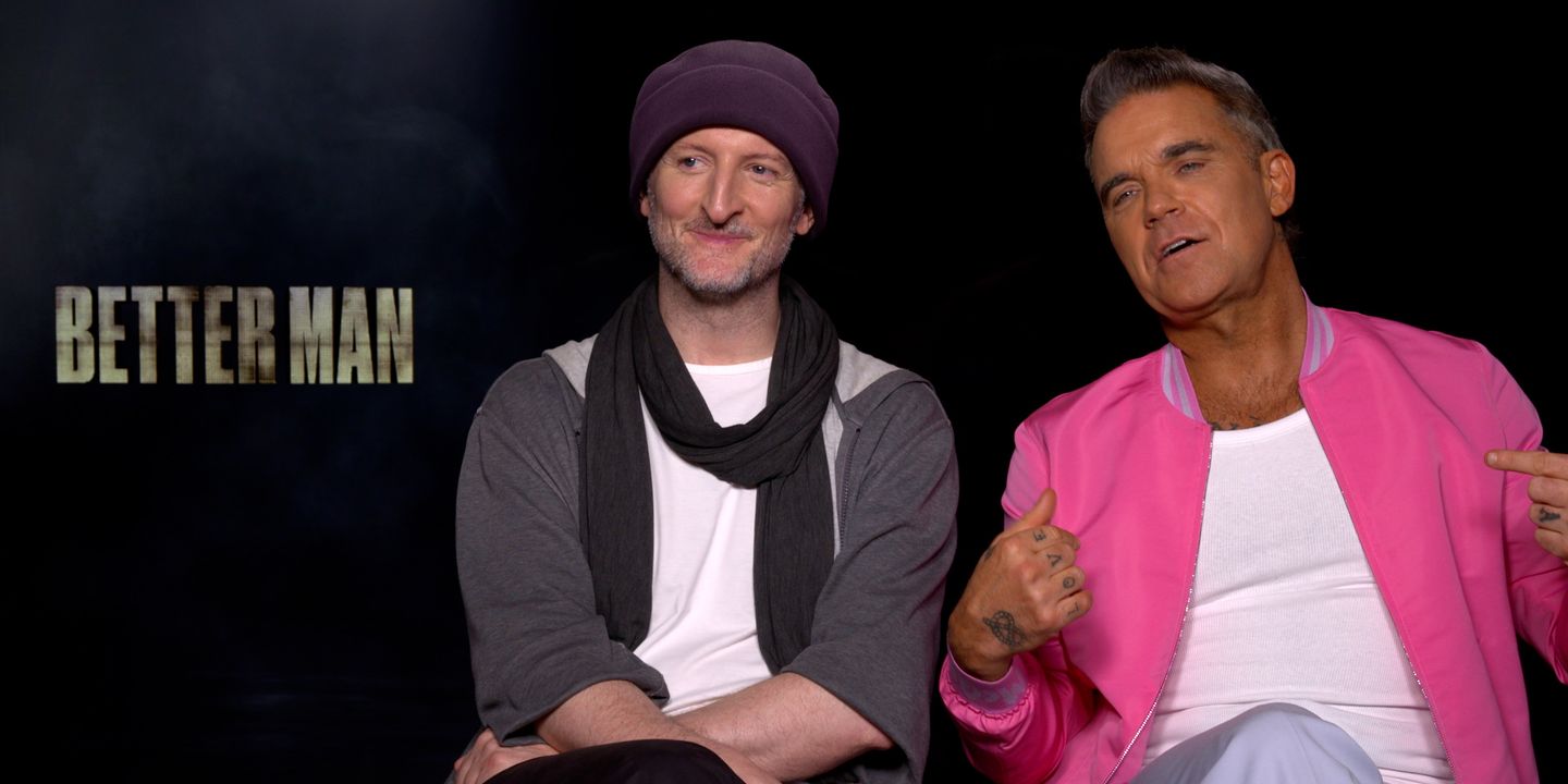 Michael Gracey og Robbie Williams