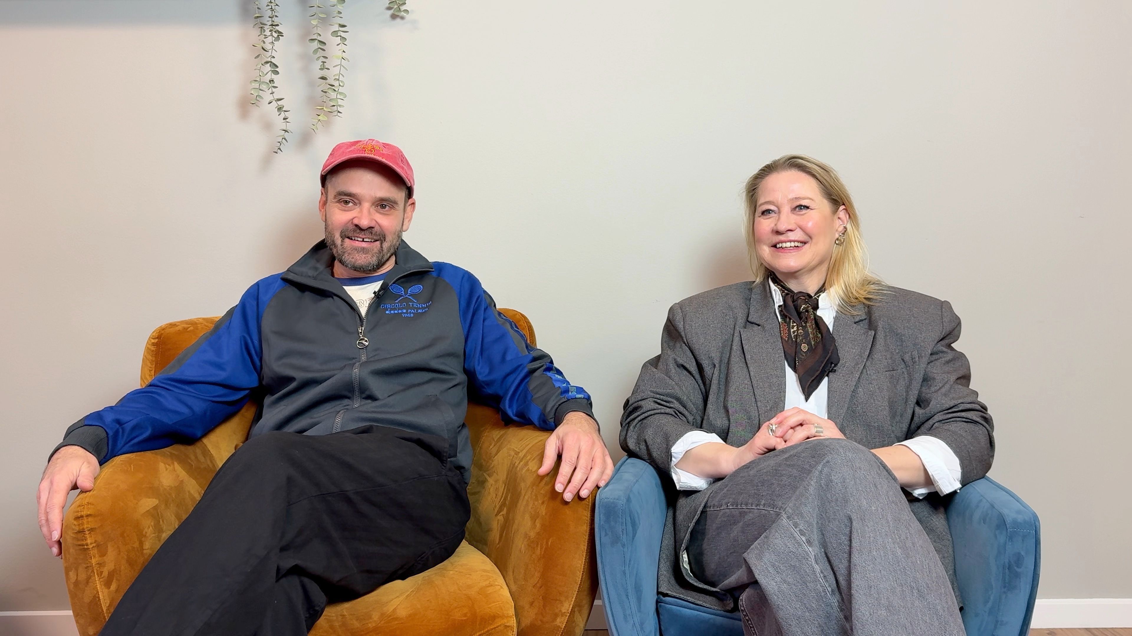 Trine Dyrholm og David Dencik