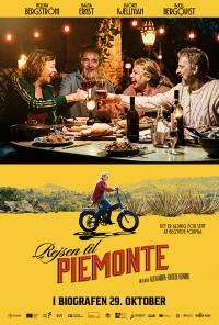 Plakat for 'Rejsen til Piemonte'