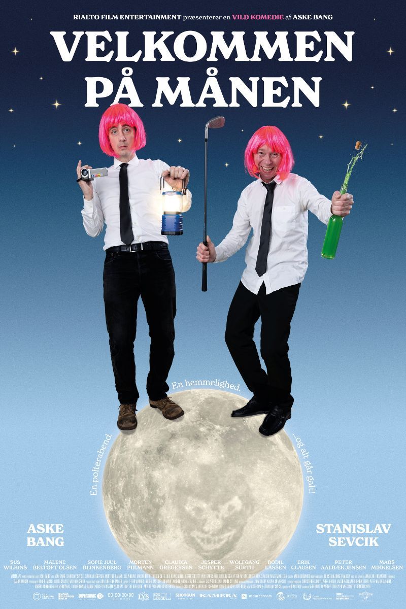Plakat til 'Velkommen på månen'