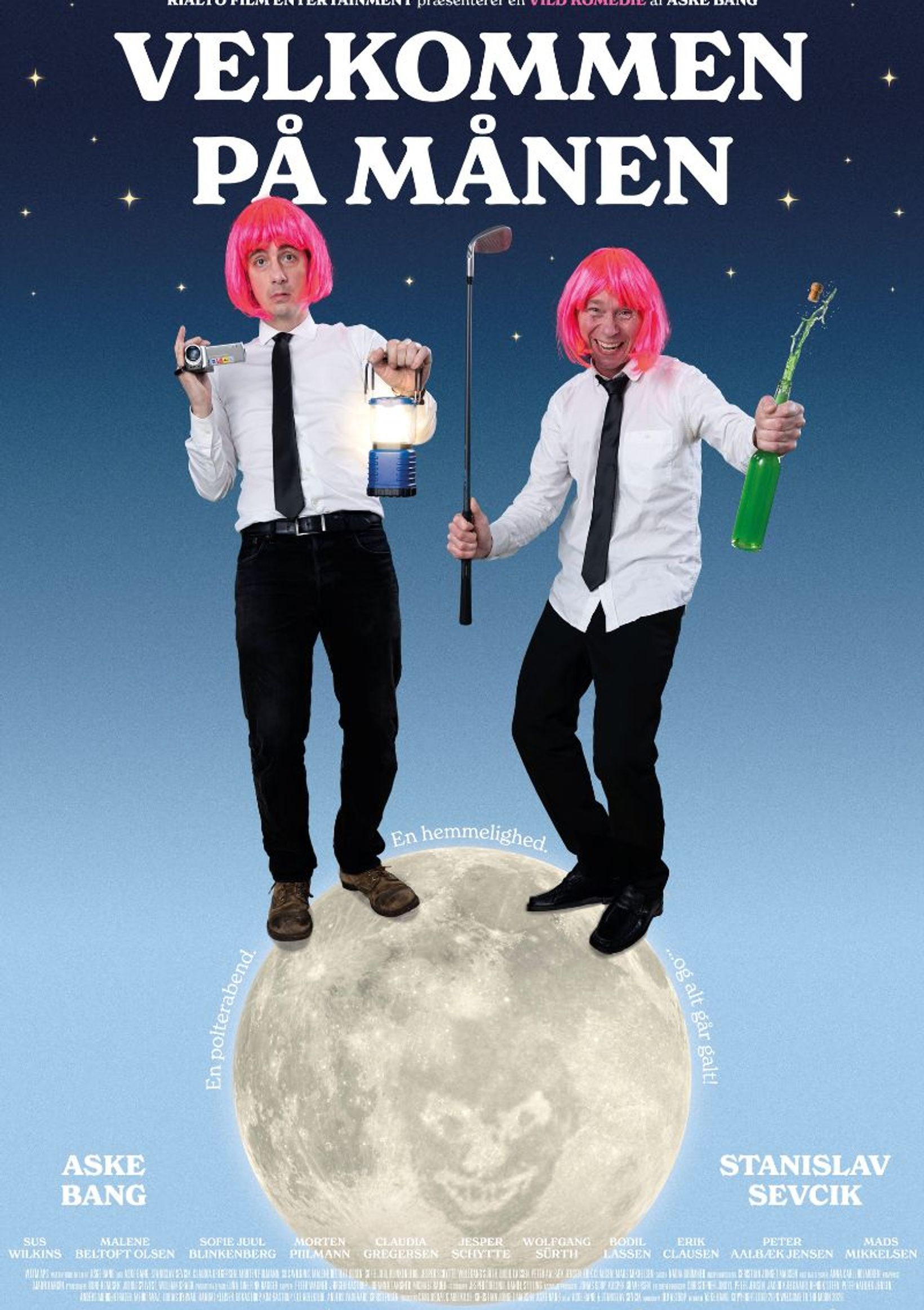 Plakat til 'Velkommen på månen'