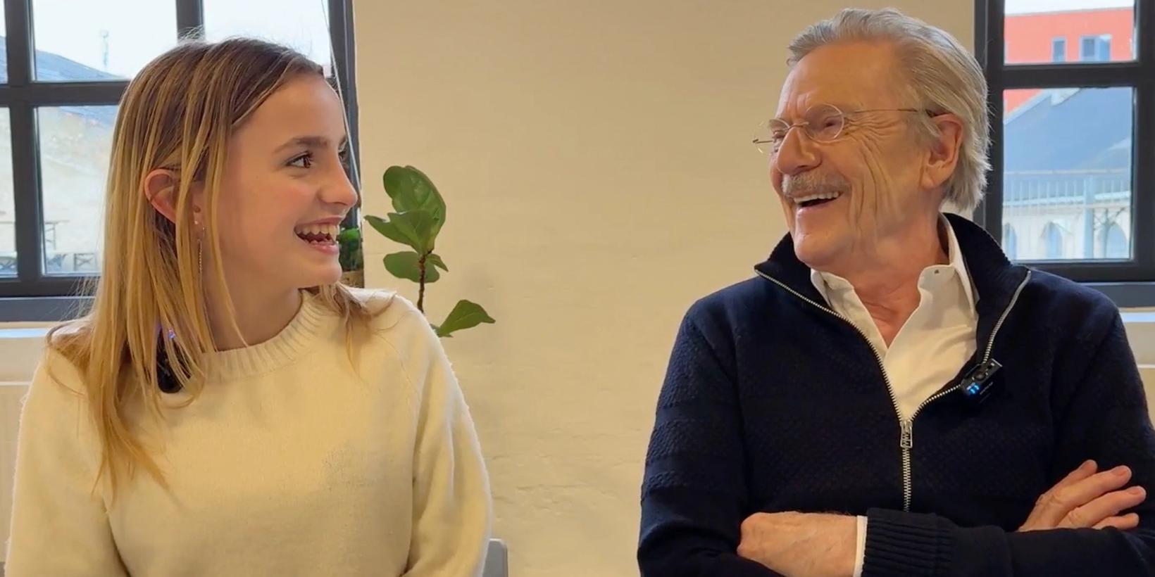 Jesper Christensen og Selma Sol í Dali Pape