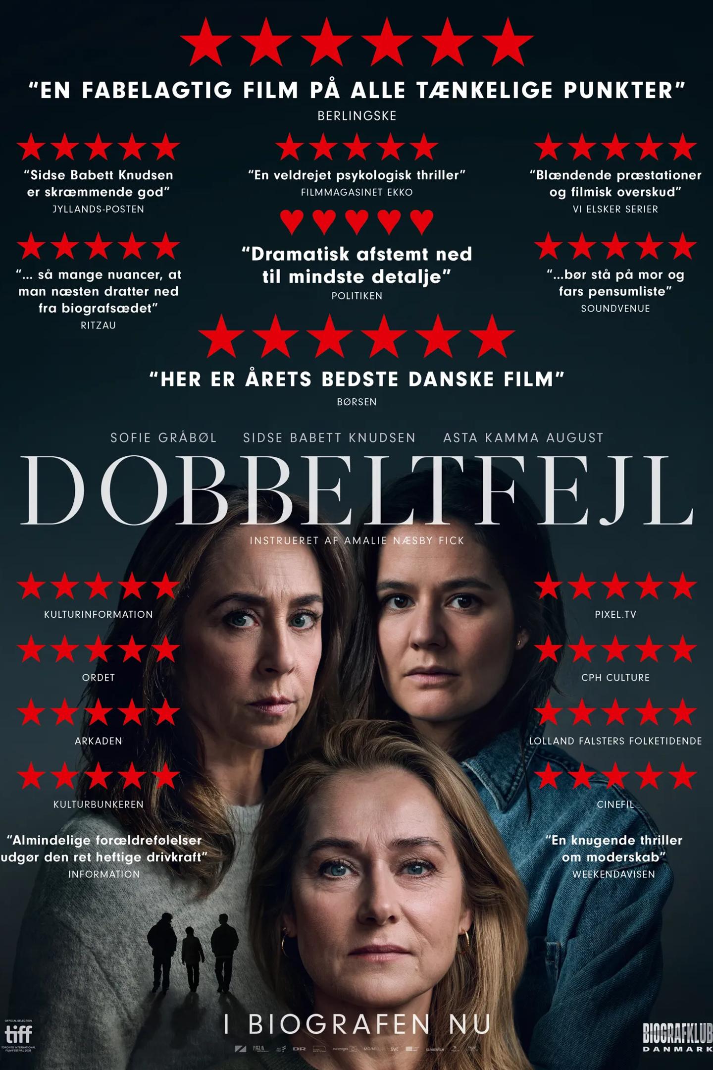 Plakat til 'Dobbeltfejl'