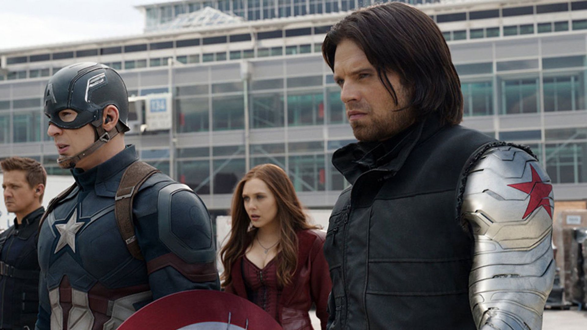 Sebastian Stan som The Winter Soldier