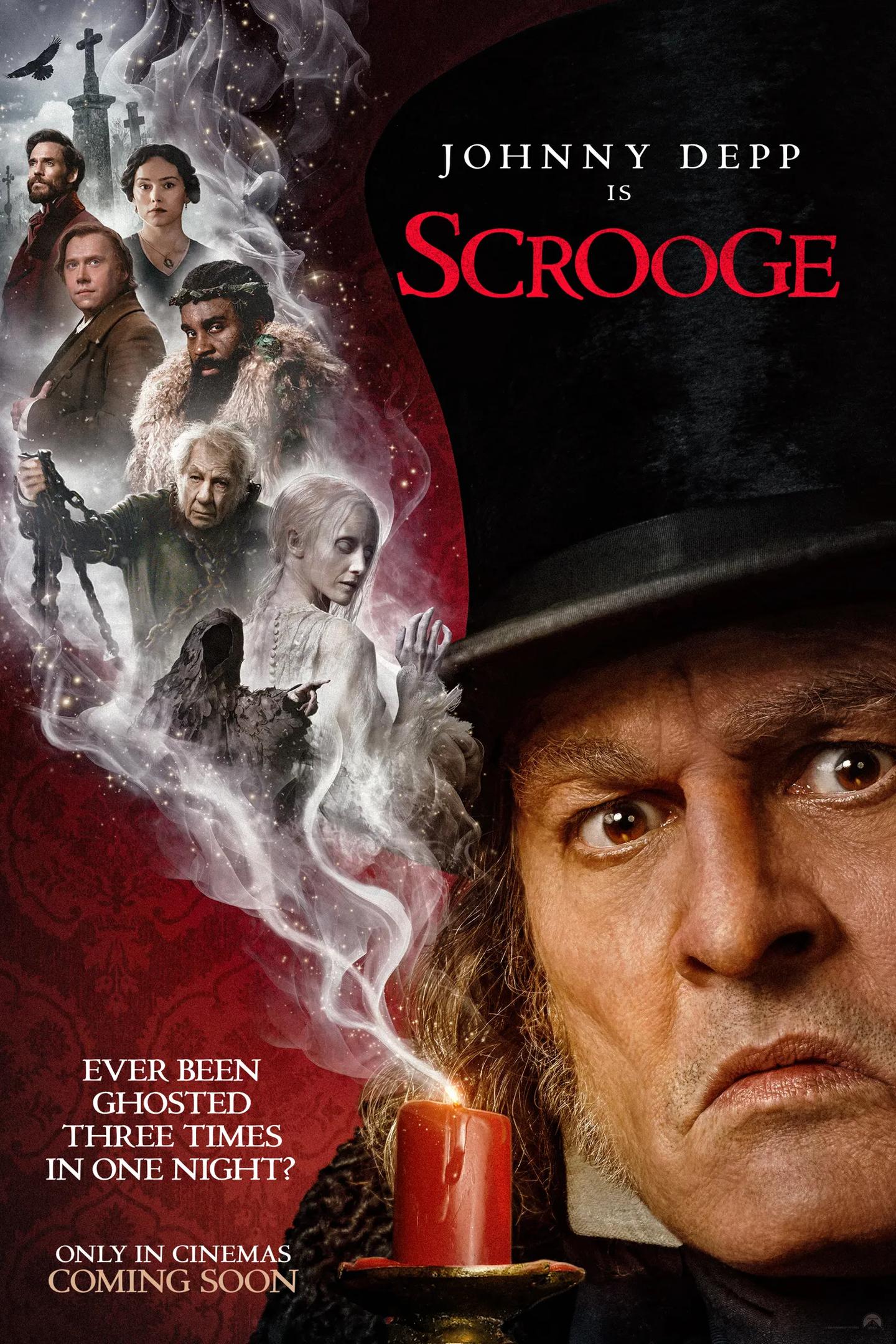 Plakat til 'Scrooge'