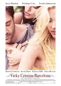 Plakat for 'Vicky Cristina Barcelona'