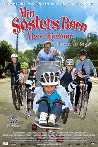 Plakat for 'Min søsters børn alene hjemme'