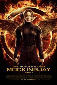 Plakat for 'The Hunger Games: Mockingjay - del 1'