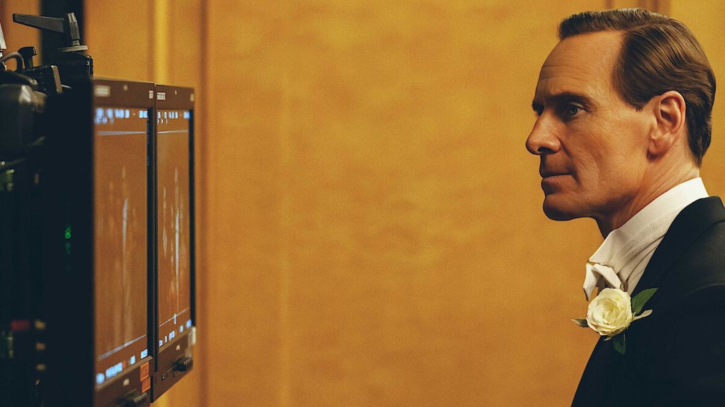 Michael Fassbender som Joe Kennedy Sr. i 'Kennedy'