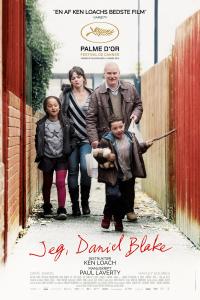 Plakat for 'Jeg, Daniel Blake'