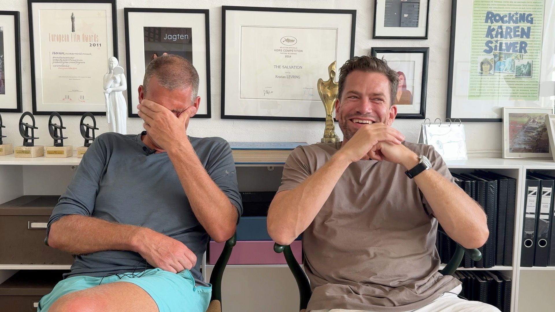 Anders Thomas Jensen og Nikolaj Lie Kaas