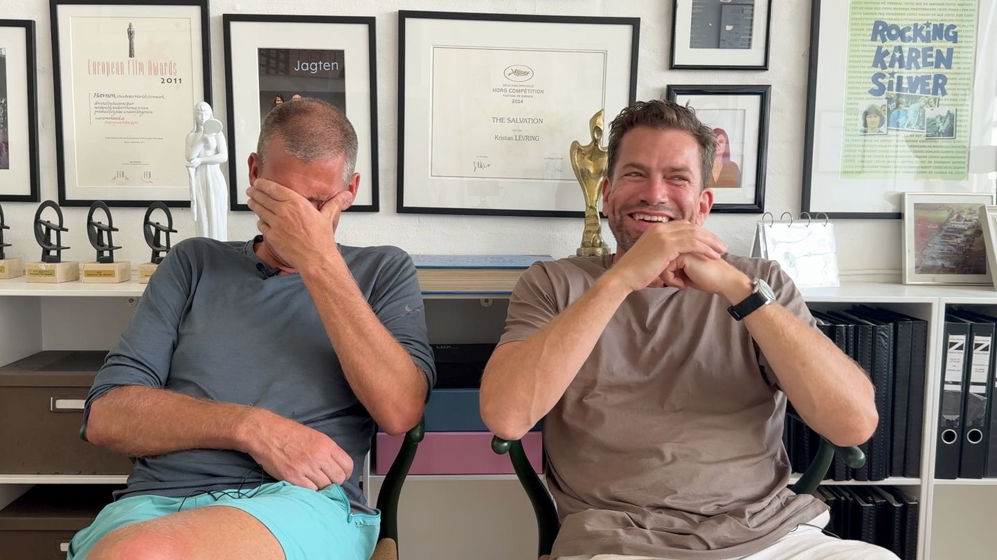 Anders Thomas Jensen og Nikolaj Lie Kaas