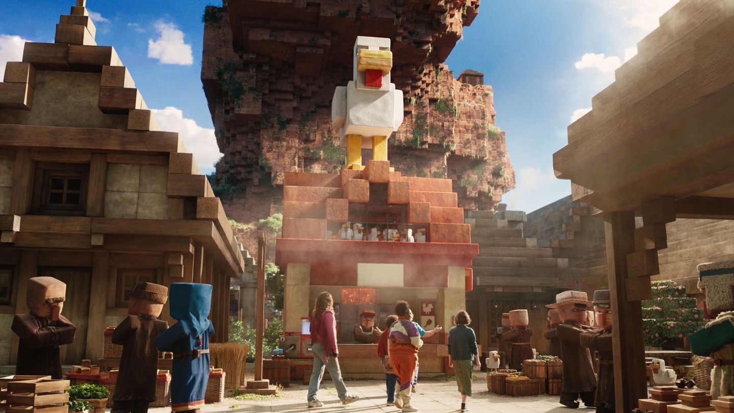 En Minecraft Film