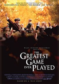 Plakat for 'The Greatest Game Ever Played'