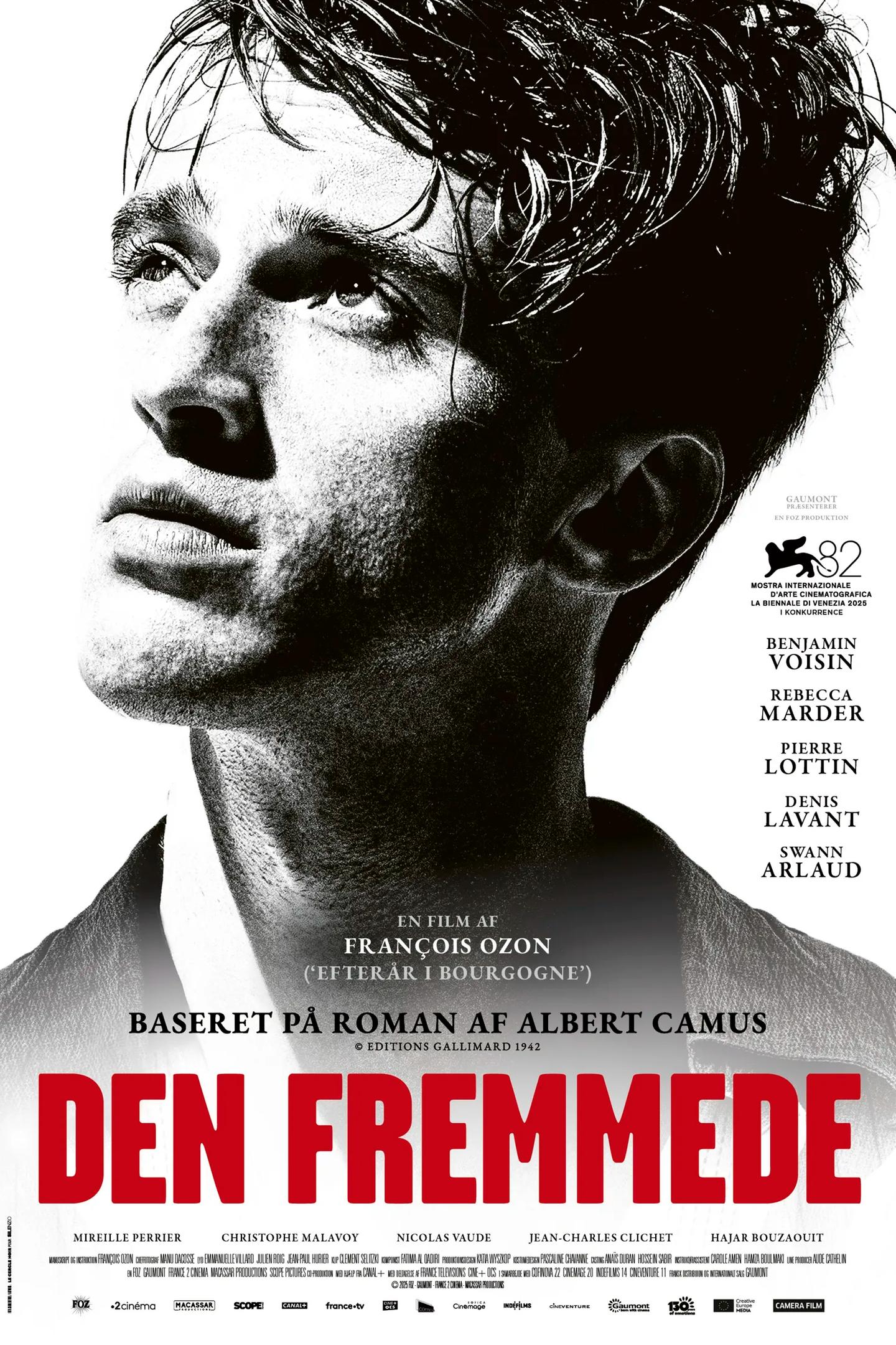 Plakat til 'Den fremmede (Camus)'
