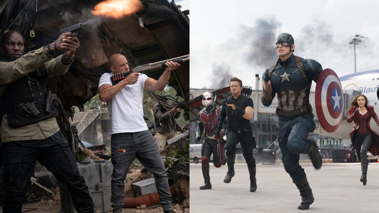Fast & Furious 9 (UIP) / Captain America: Civil War (Walt Disney)
